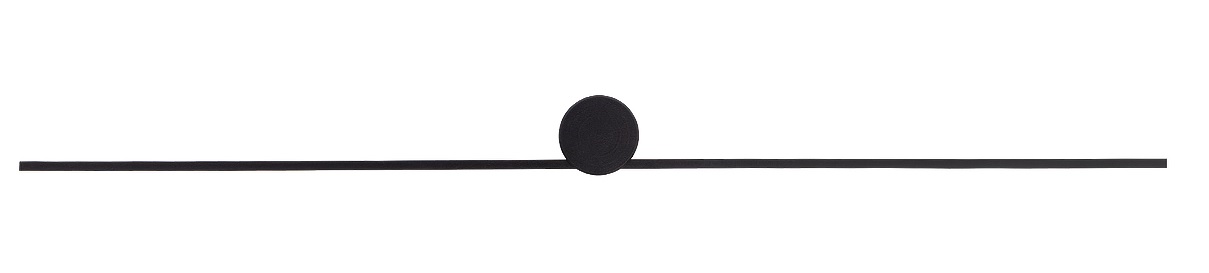 Nowodvorski Lighting Pin plafonier 1x10 W negru 8128