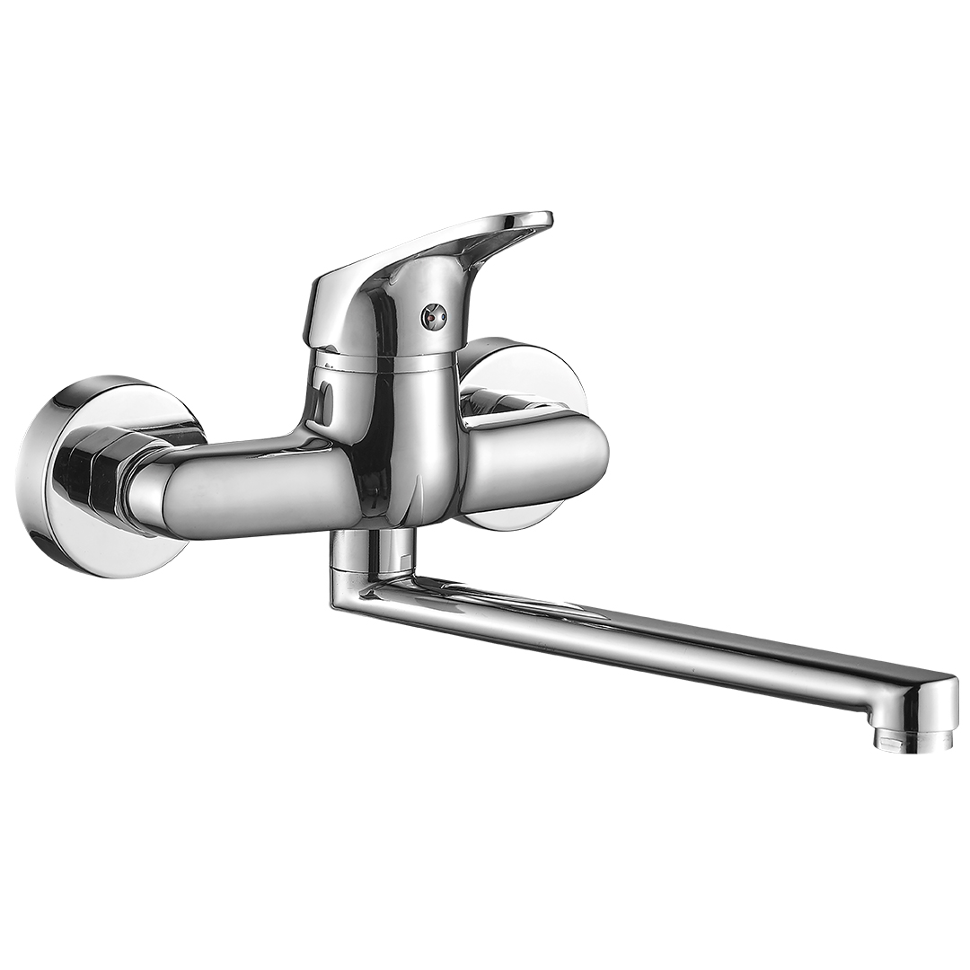 Kuchinox Oris baterie bucătărie perete crom BQO080D