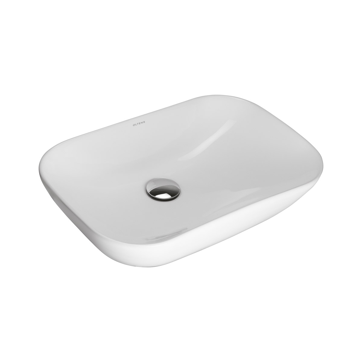 Oltens Solvig lavoar 51x34 cm ovale de blat alb 40322000