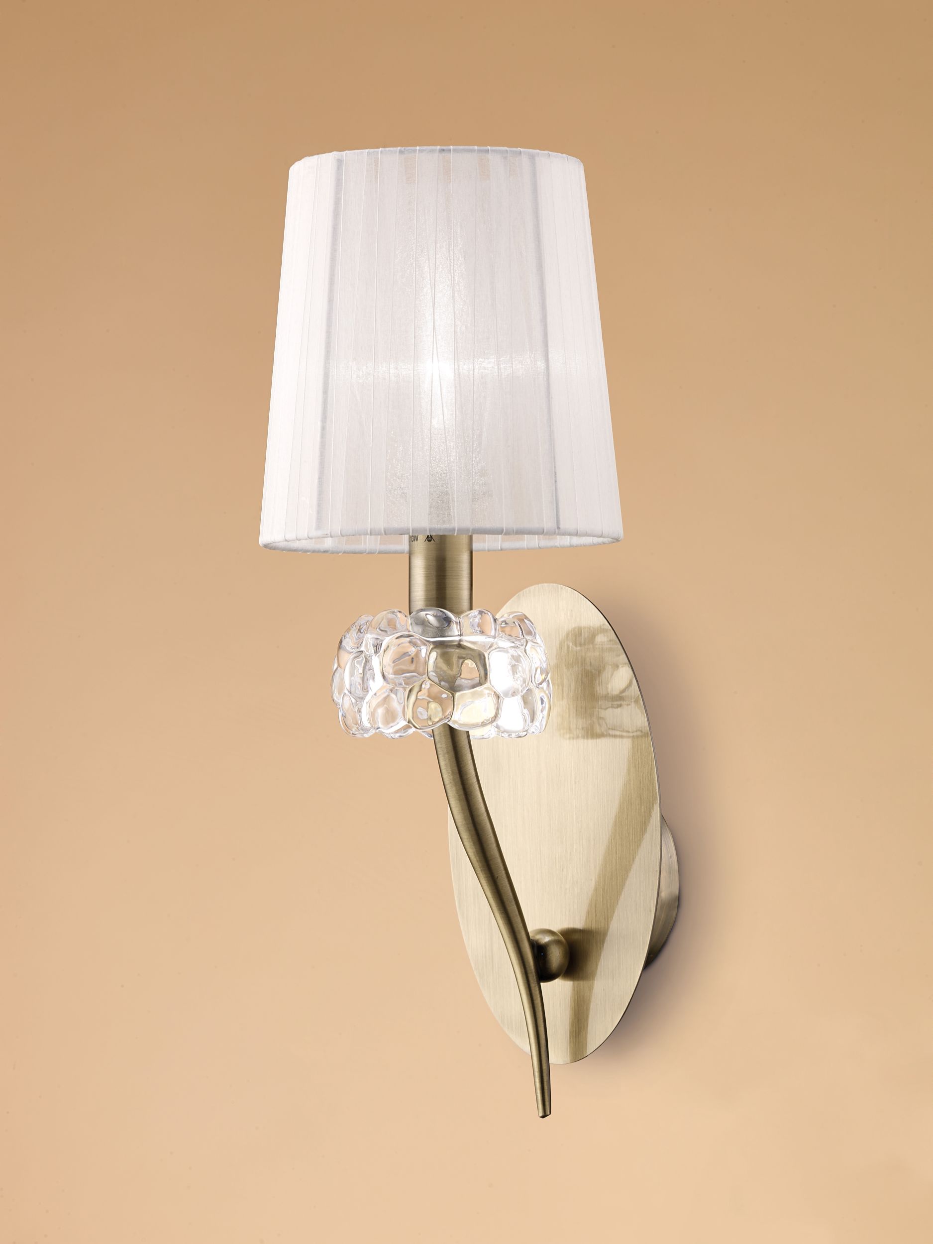 Mantra Loewe lampă de perete 1x20 W alb-alamă 4735