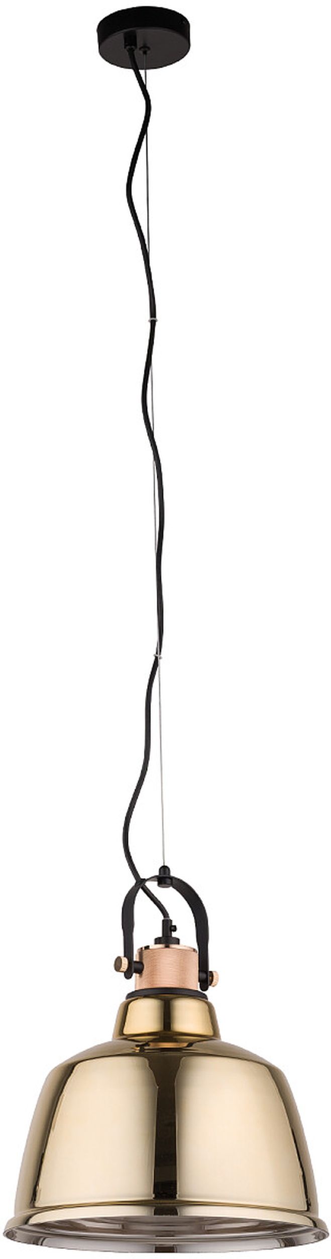 Nowodvorski Lighting Amalfi lampă suspendată 1x40 W auriu 8381