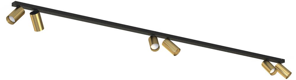 Nowodvorski Lighting Mono lampă de tavan 6x10 W alamă 7785