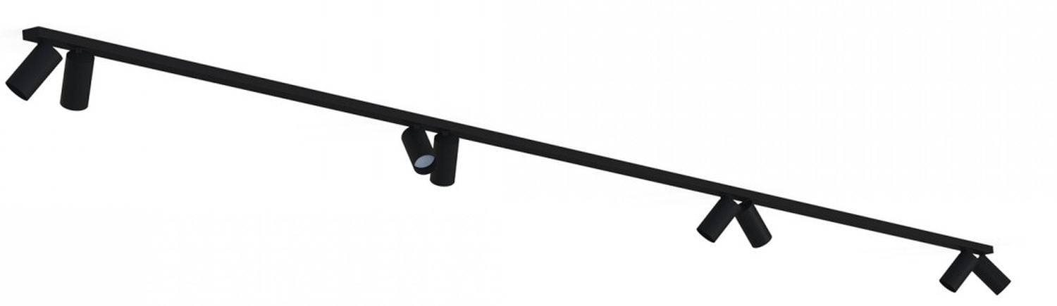 Nowodvorski Lighting Mono lampă de tavan 6x10 W negru 7722