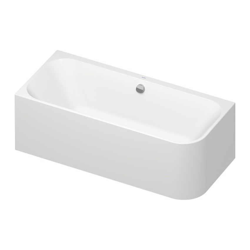 Duravit Happy D.2 cadă cu carcasă 180x80 cm partea stângă alb 700316000000000
