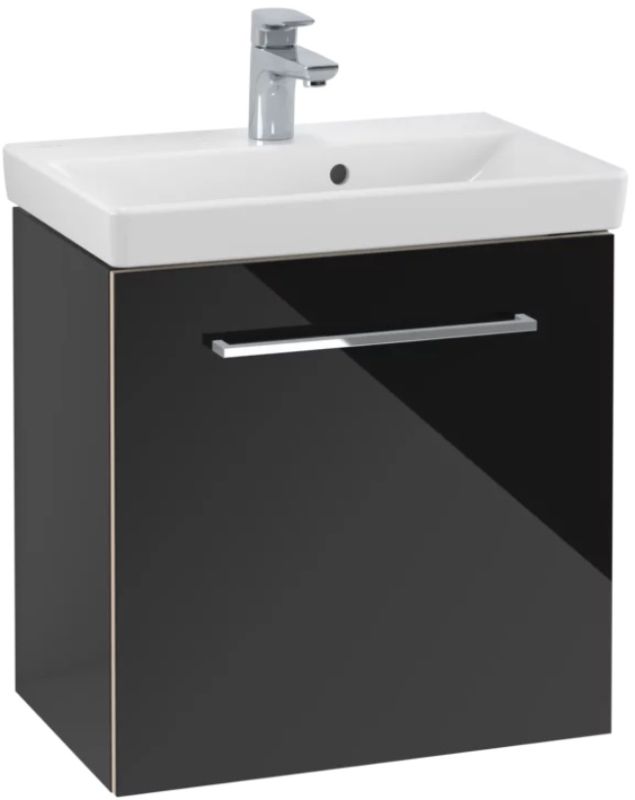 Villeroy & Boch Avento dulap 53x35.2x51.4 cm sub chiuveta pe perete negru A88801B3