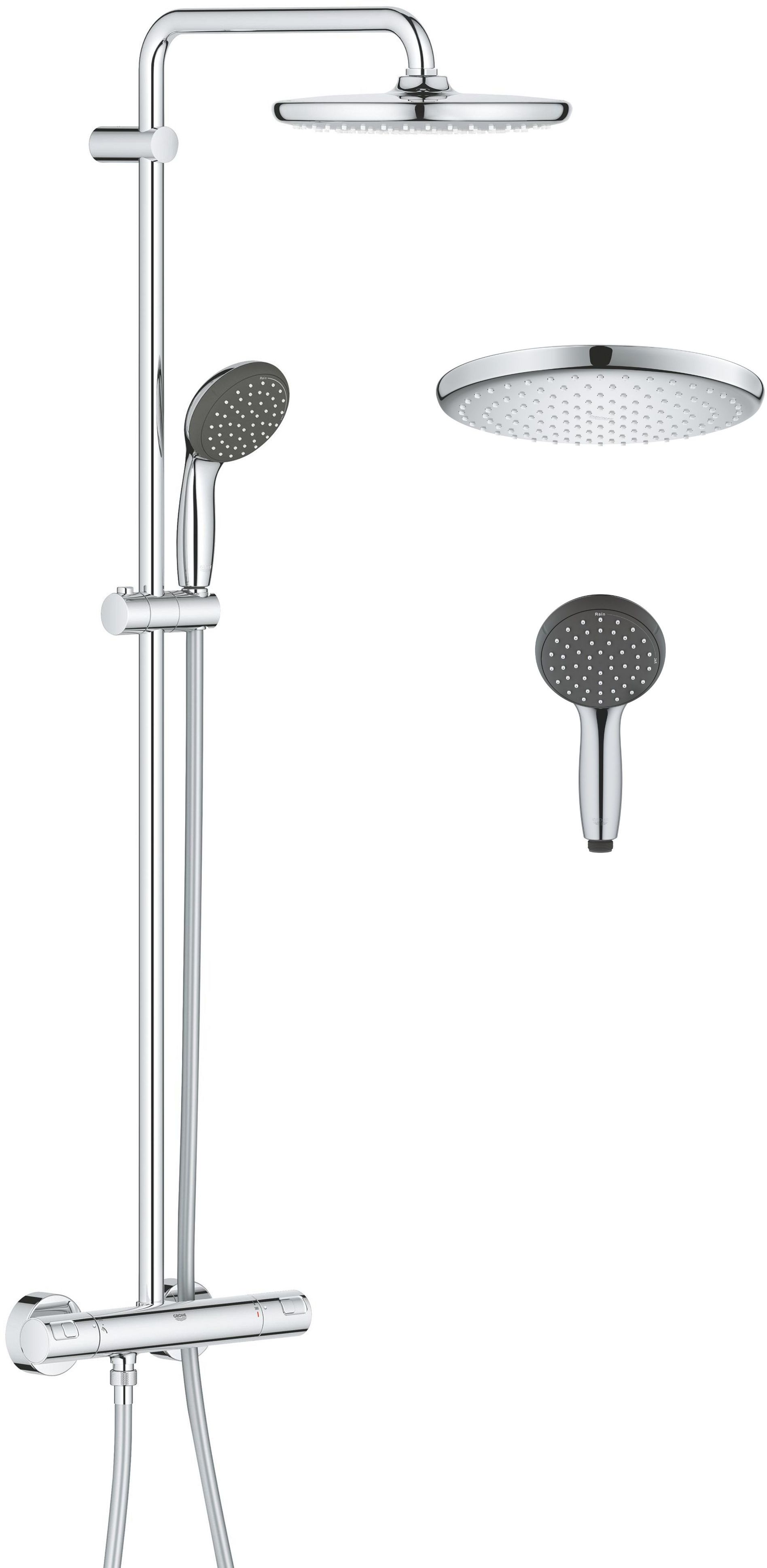 Grohe Vitalio Start Shower System set de duș perete da crom 26816000