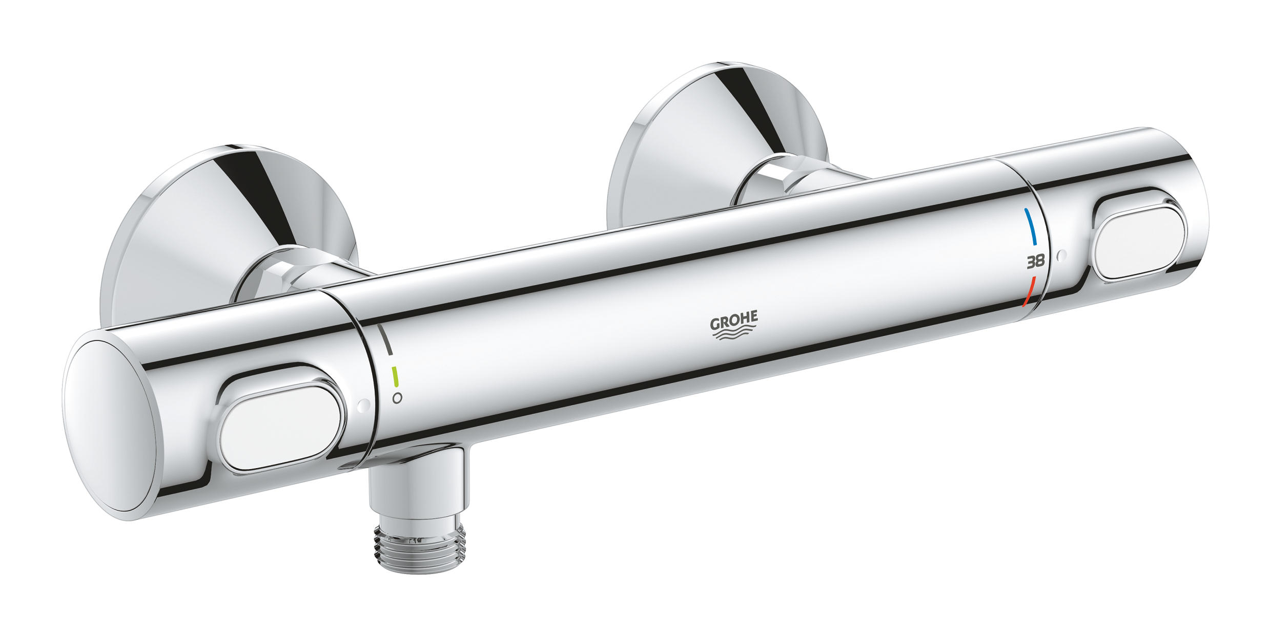 Grohe Precision baterie de duș perete cu termostat crom 34840000