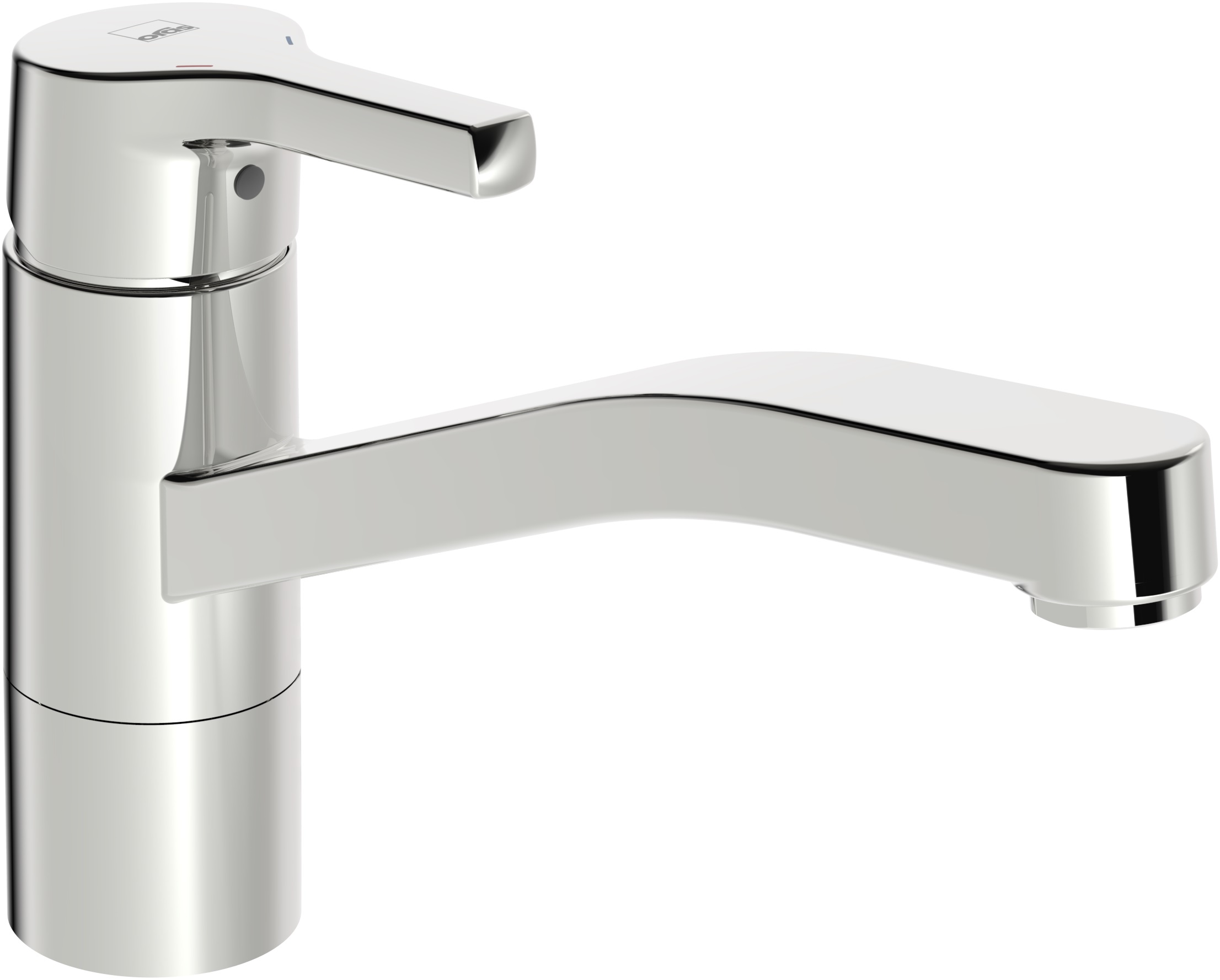 Oras Saga baterie bucătărie pe picior crom 3930FH