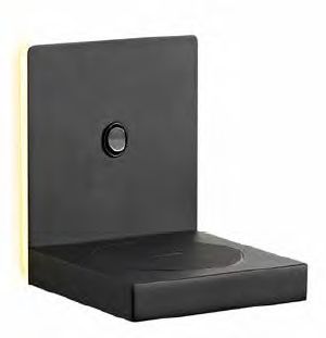 Mantra Zanzibar lampă de perete 1x3 W negru 6755