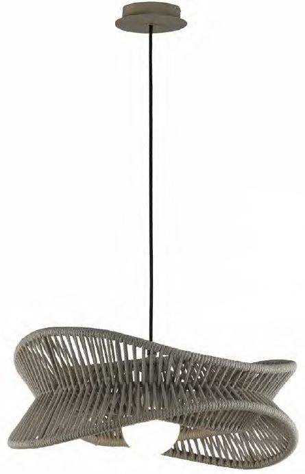 Mantra Polinesia lampă suspendată exterior 1x20 W bej 7130