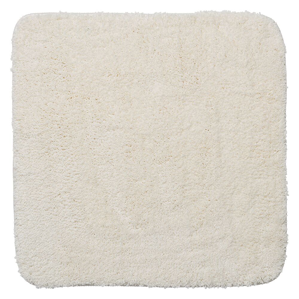 Sealskin Angora covor de baie 60x60 cm pătrat alb 800122