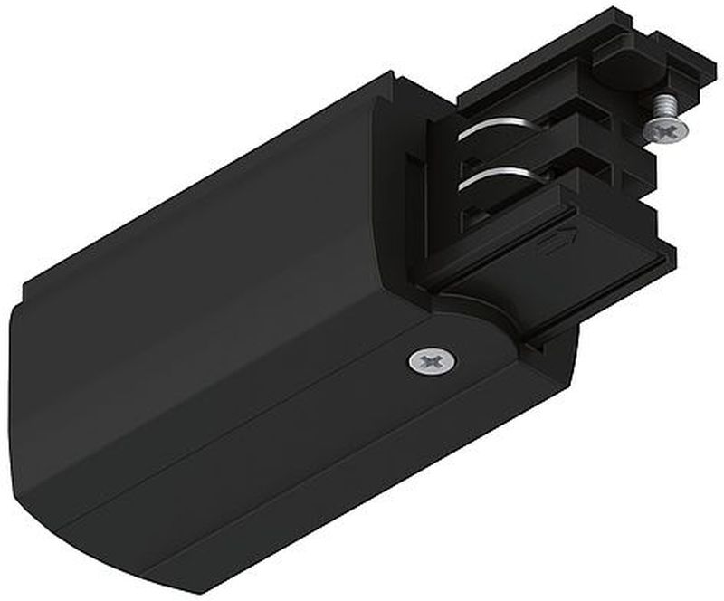 Paulmann ProRail3 terminație șină x W negru 91363