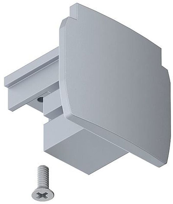 Paulmann ProRail3 terminație șină x W argint 91382