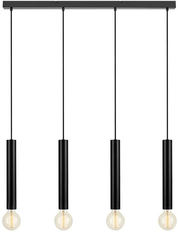 Markslöjd Sencillo lampă suspendată 4x40 W negru 108264