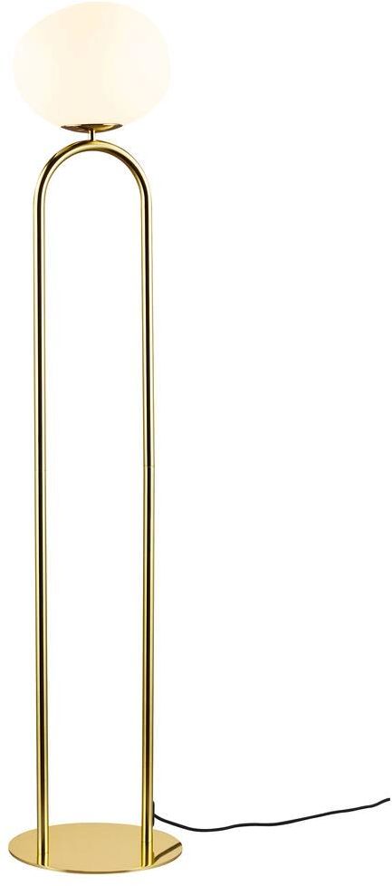 Nordlux Shapes lampă de podea 1x15 W alb-alamă 2120074035