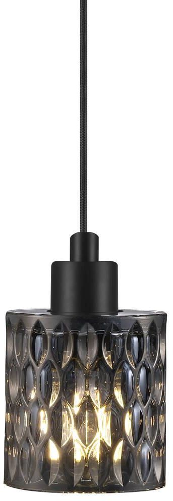 Nordlux Hollywood lampă suspendată 1x60 W negru-fumuriu 46483047