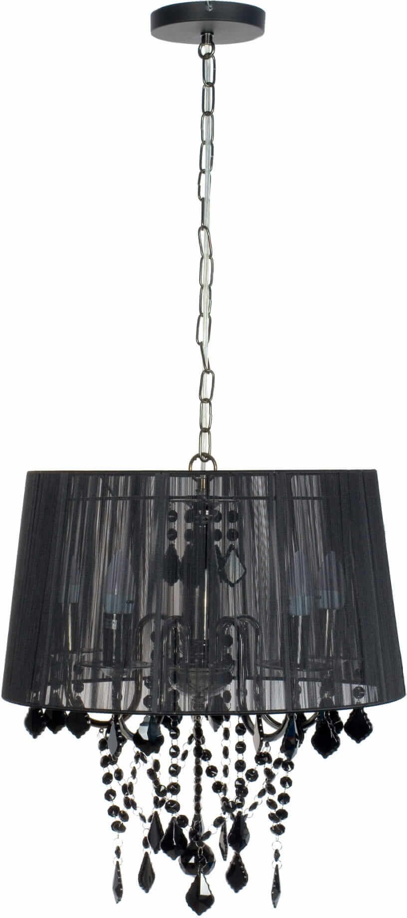 Light Prestige Mona lampă suspendată 3x40 W negru-crom LP-5005/3PBK