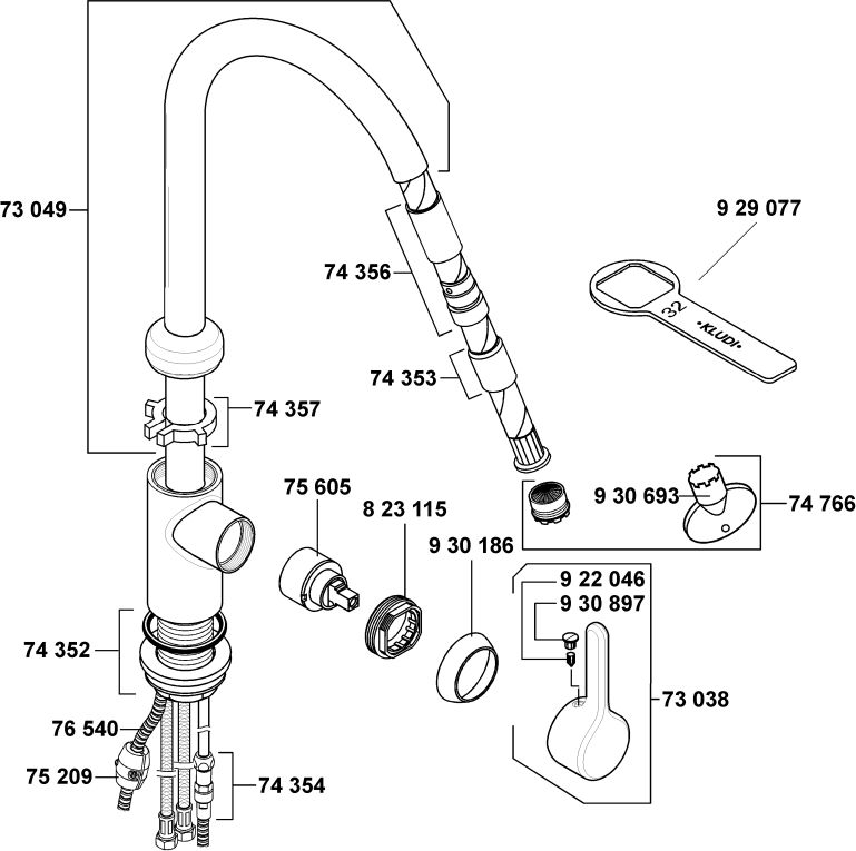 Kludi Bingo Star aerator 74766