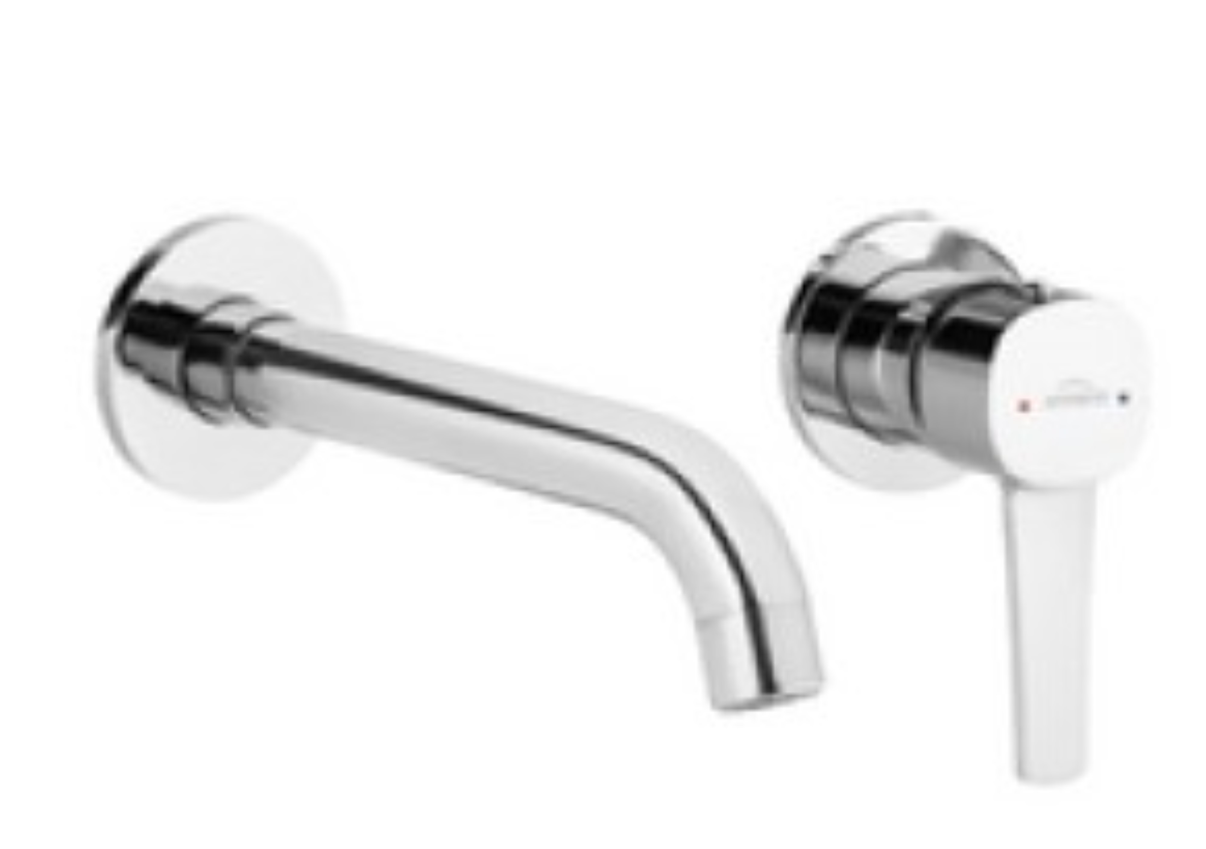 Invena Glamour baterie lavoar ascuns crom BP-02-U01