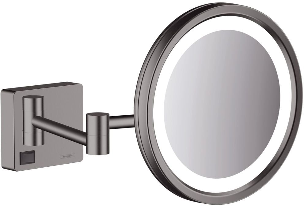 Hansgrohe AddStoris oglindă cosmetică 21.7x21.7 cm rotunde cu iluminare 41790340