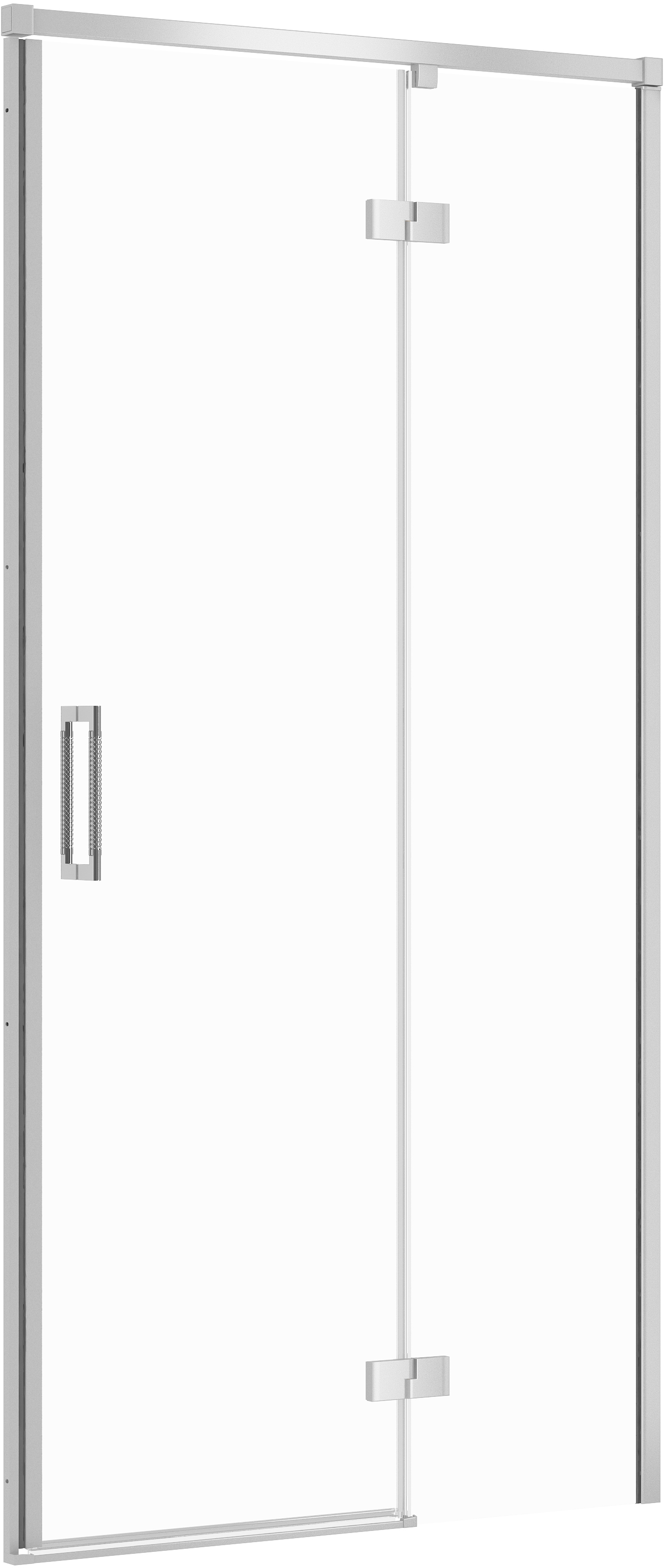 Cersanit Larga uși de duș 100 cm înclinabilă crom luciu/sticlă transparentă S932-117