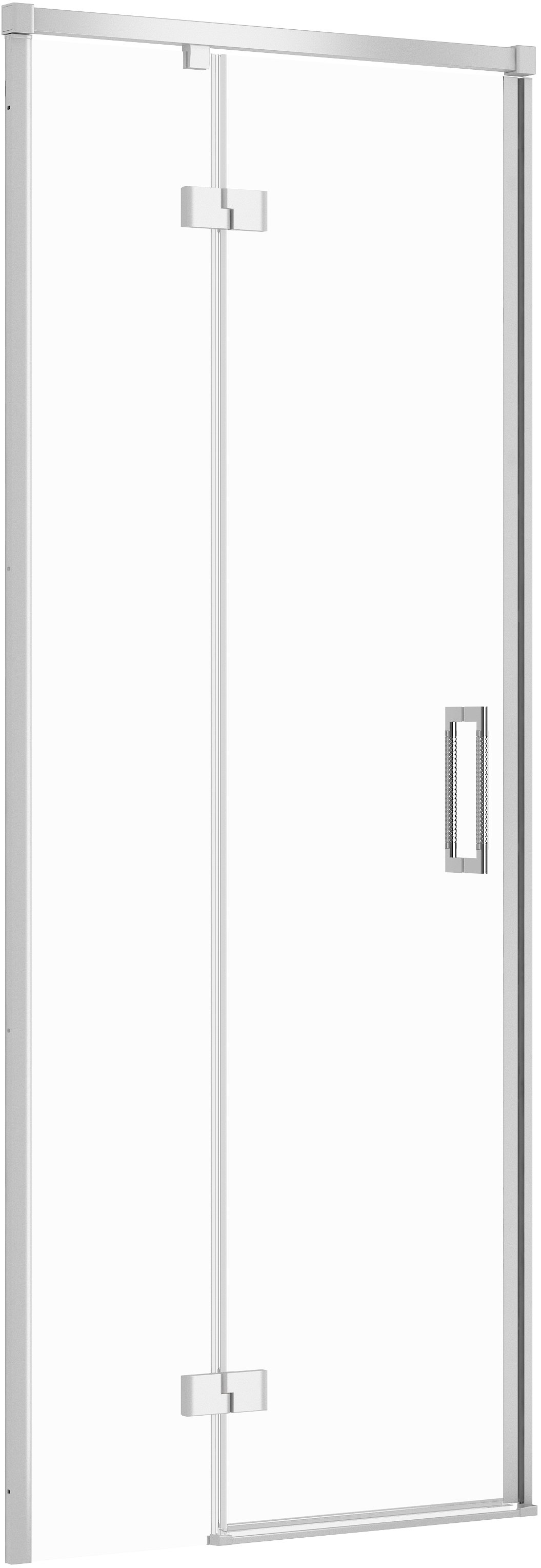 Cersanit Larga uși de duș 80 cm înclinabilă crom luciu/sticlă transparentă S932-119