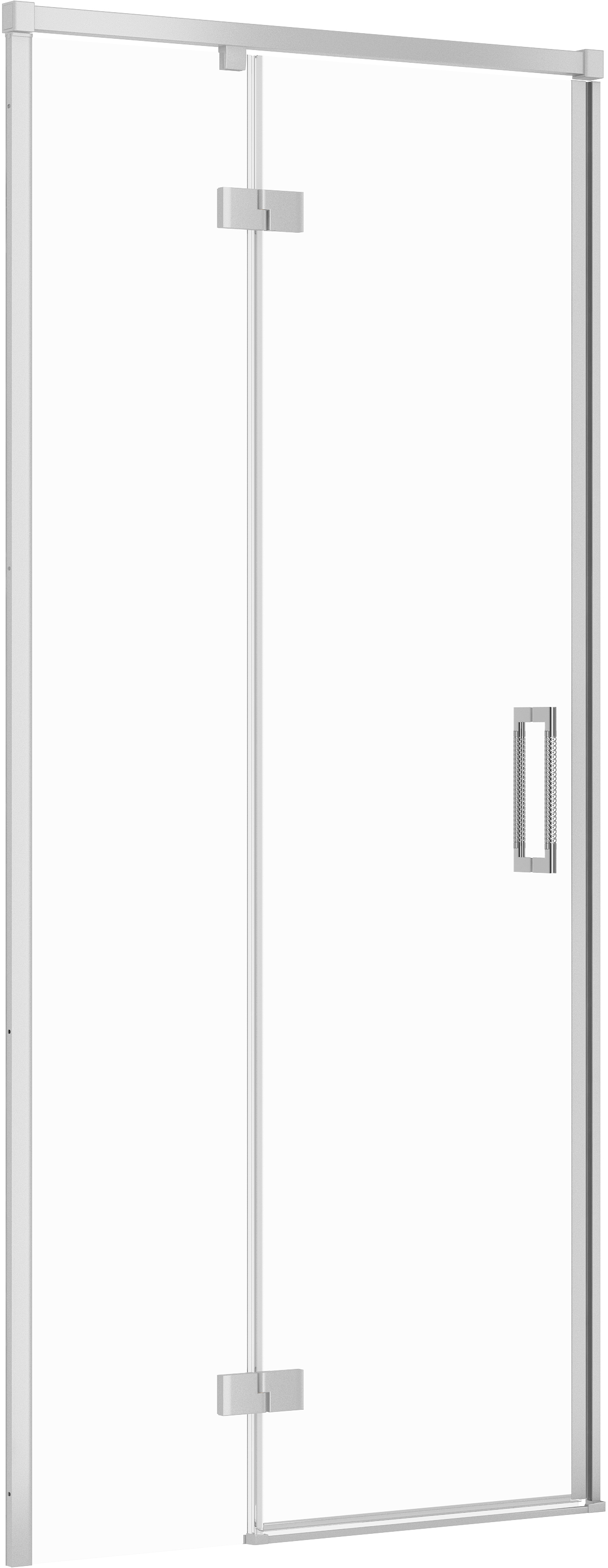 Cersanit Larga uși de duș 90 cm înclinabilă crom luciu/sticlă transparentă S932-120