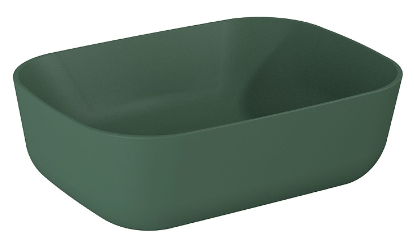Elita Reni lavoar 45.5x32.5 cm dreptunghiular de blat verde RE040460037010