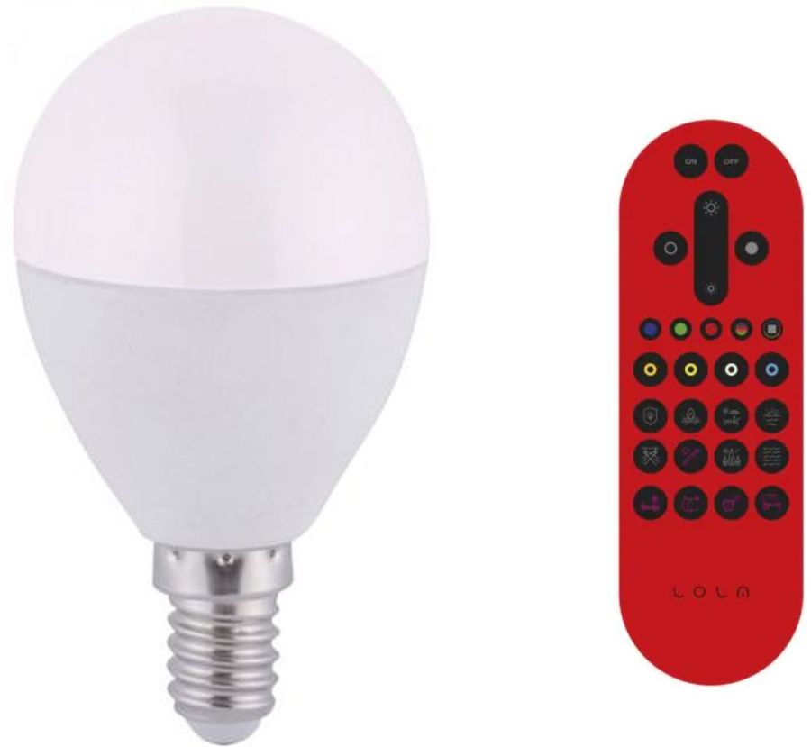 Leuchten Direkt Lola Smart Bulb bec led inteligent 1x6 W E14 08202-1