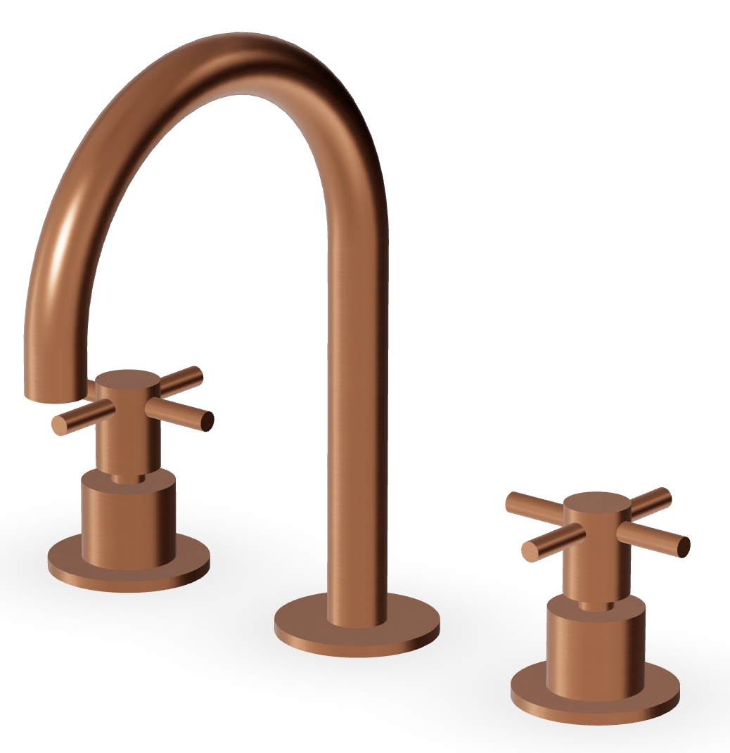 Zucchetti Helm baterie lavoar stativ cupru ZHM515.XP91