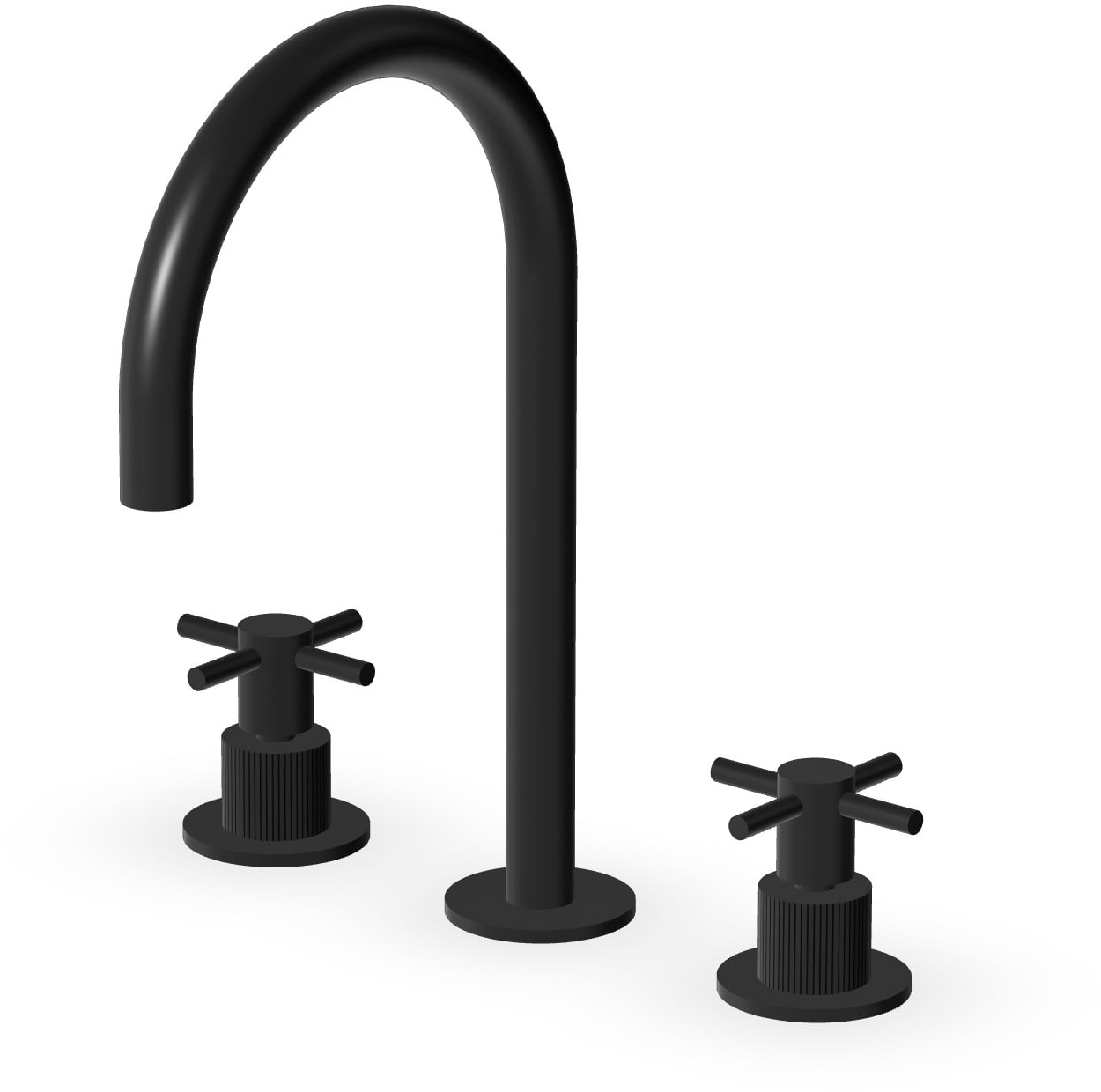 Zucchetti Helm baterie lavoar stativ negru ZHM516.XP81G2