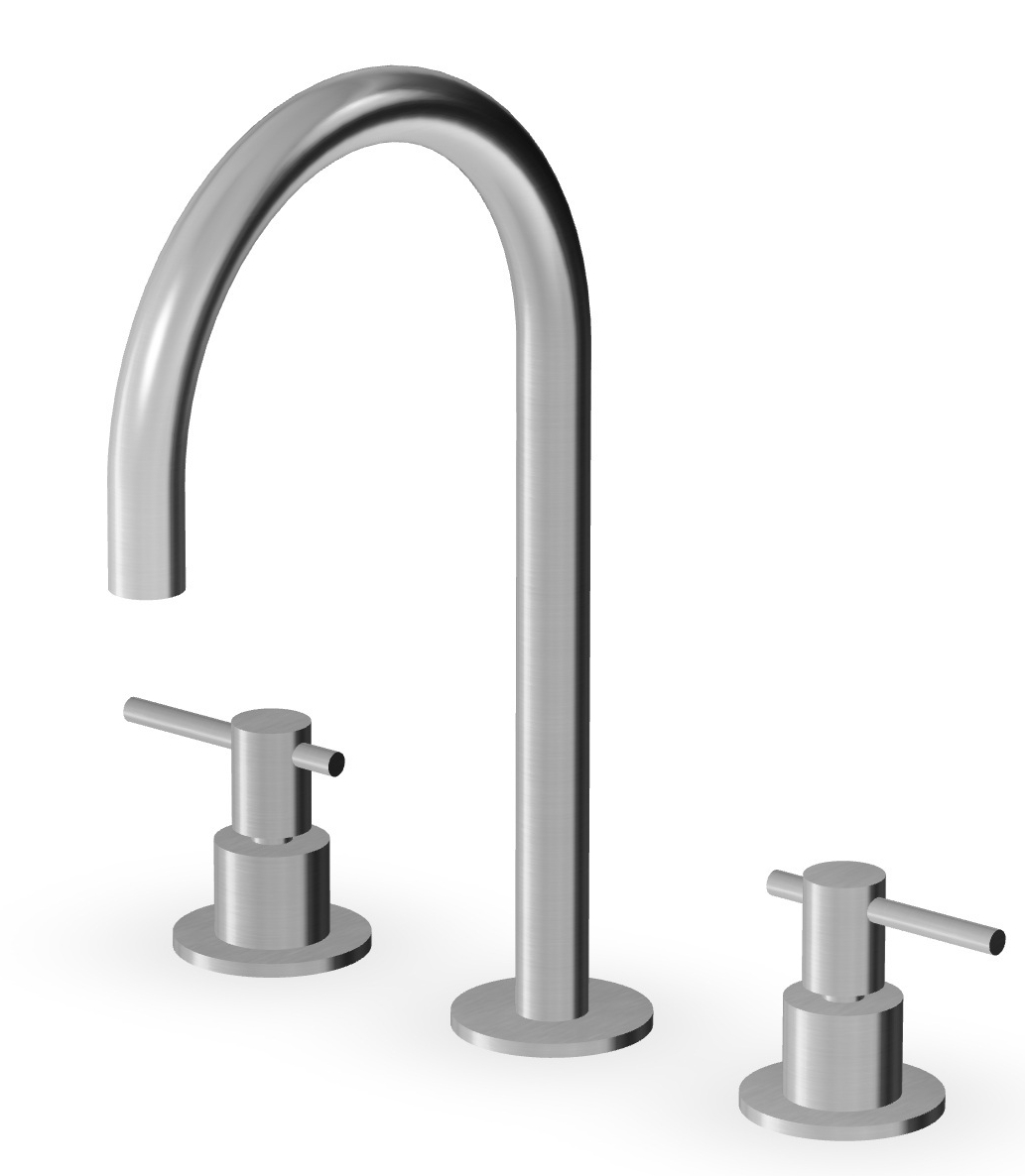 Zucchetti Helm baterie lavoar stativ oţel ZHL516.X