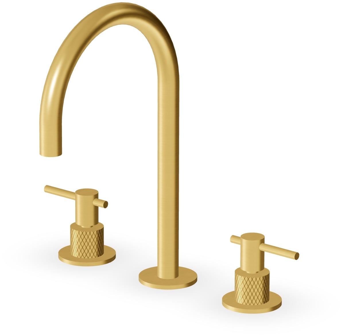 Zucchetti Helm baterie lavoar stativ auriu ZHL516.XP41G3