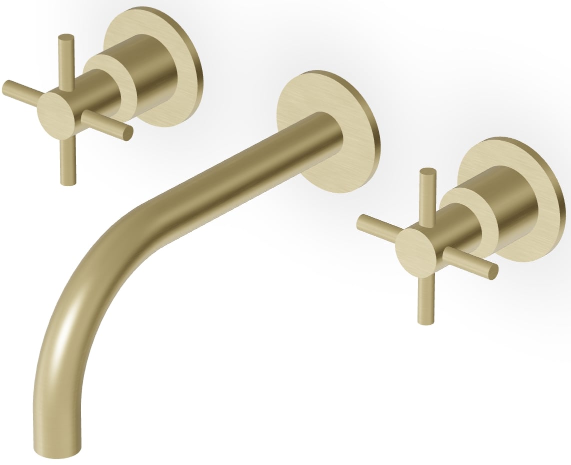 Zucchetti Helm baterie lavoar ascuns auriu ZHM760.XP31