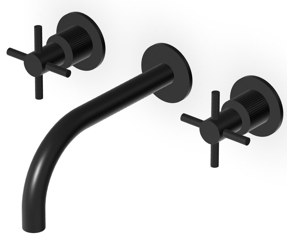 Zucchetti Helm baterie lavoar ascuns negru ZHM760.XP81G2