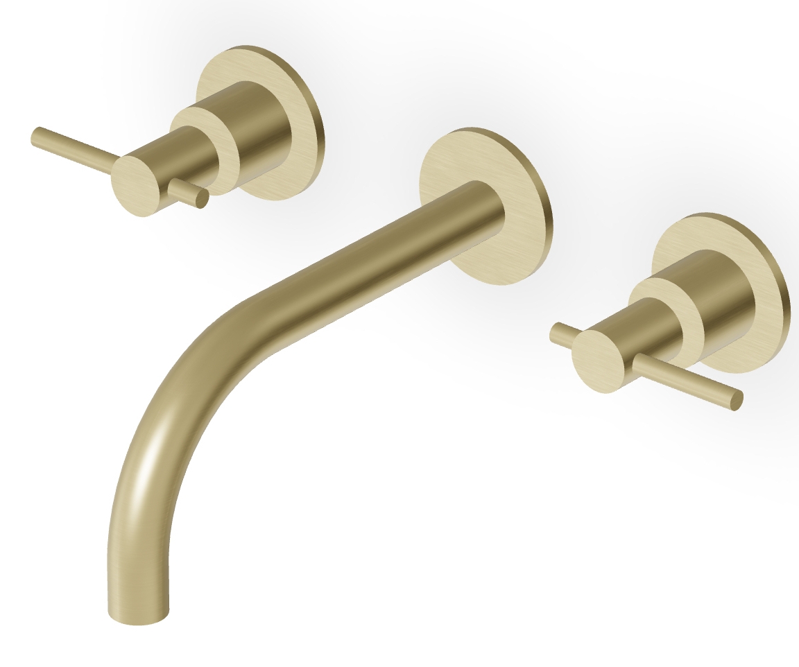 Zucchetti Helm baterie lavoar ascuns auriu ZHL760.XP31