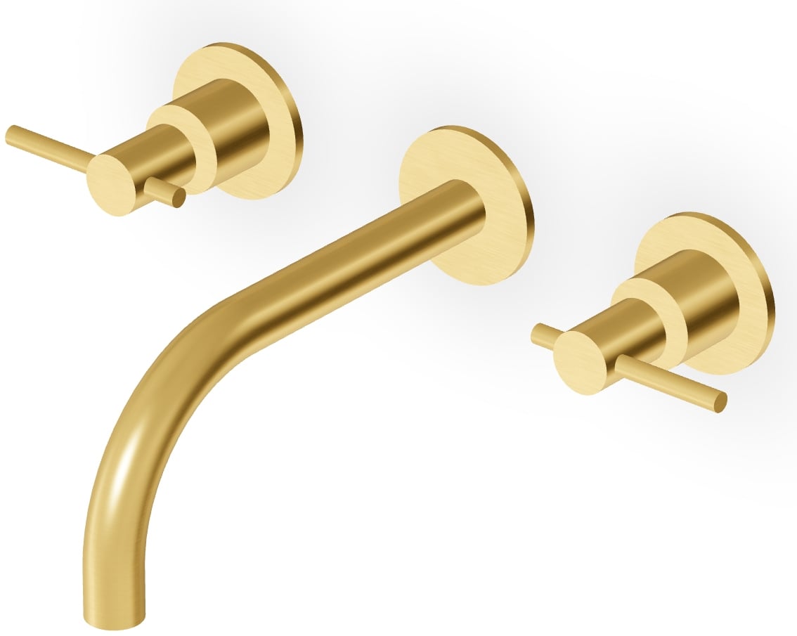 Zucchetti Helm baterie lavoar ascuns auriu ZHL760.XP41