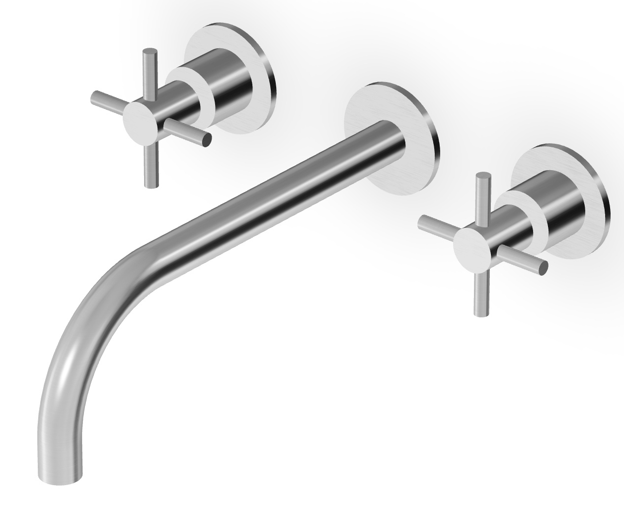 Zucchetti Helm baterie lavoar ascuns oţel ZHM761.X