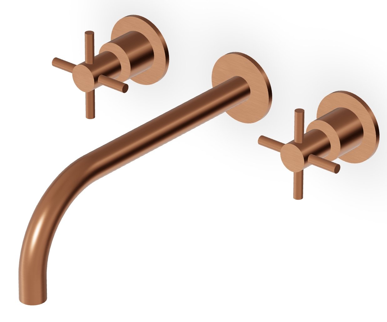 Zucchetti Helm baterie lavoar ascuns cupru ZHM761.XP91