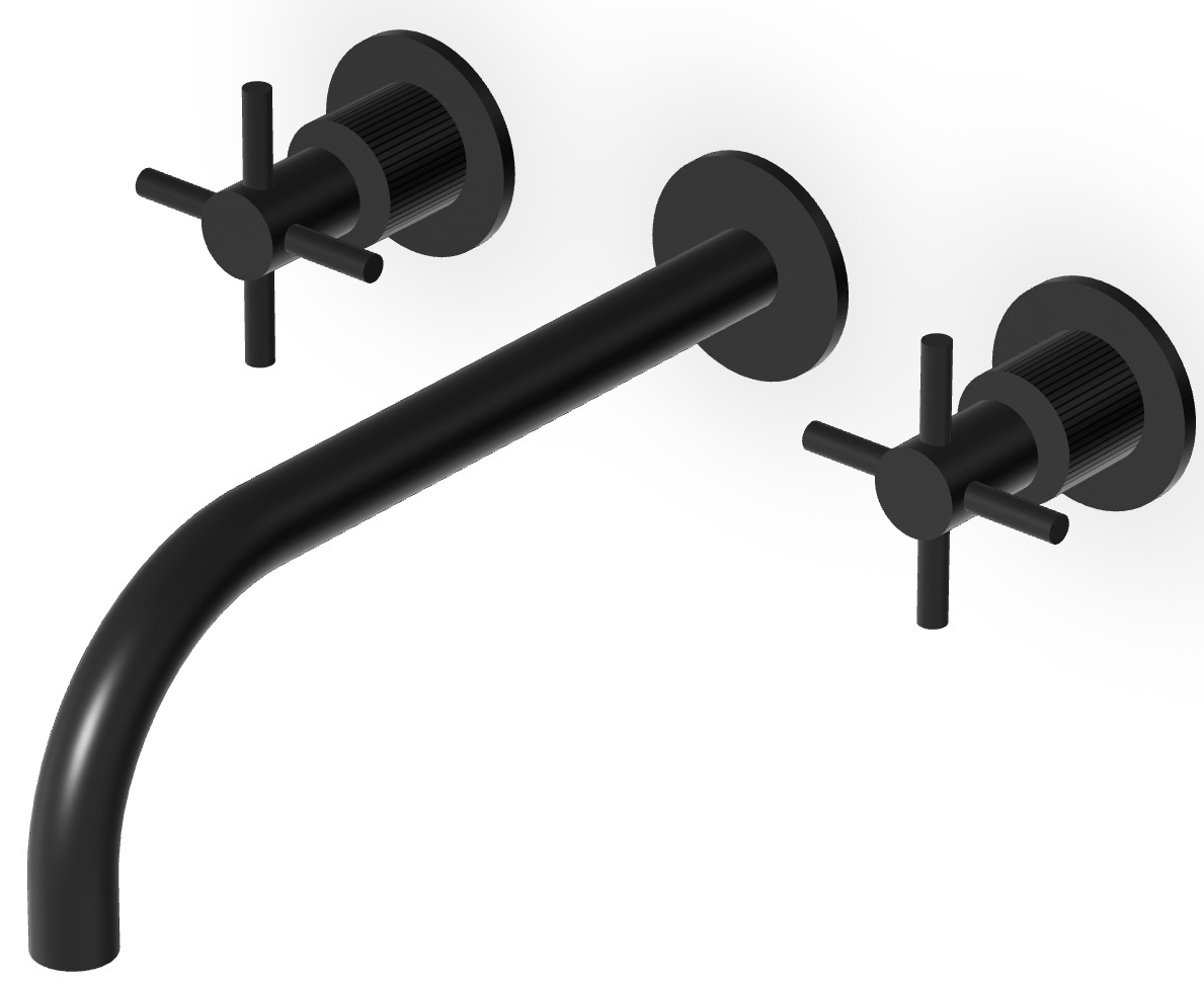 Zucchetti Helm baterie lavoar ascuns negru ZHM761.XP81G2