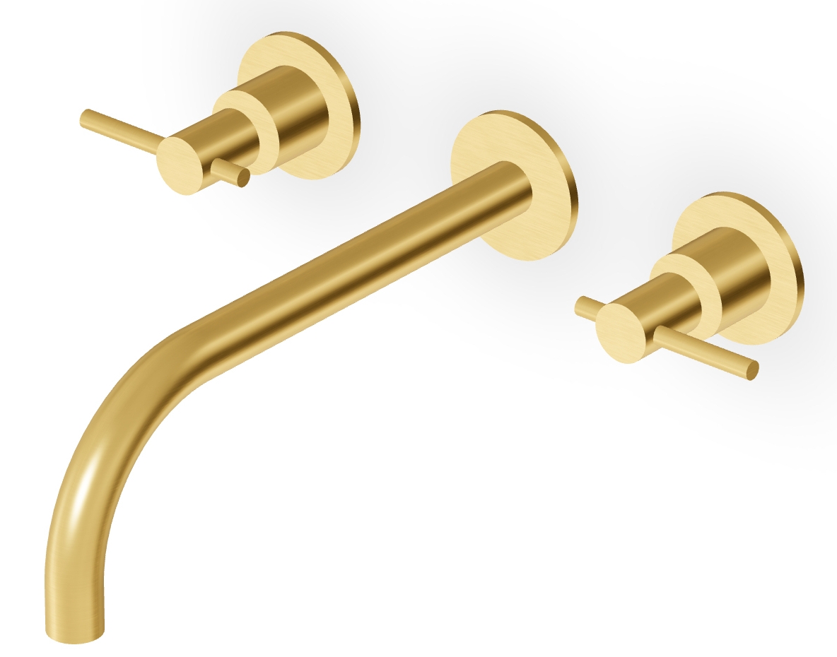 Zucchetti Helm baterie lavoar ascuns auriu ZHL761.XP41