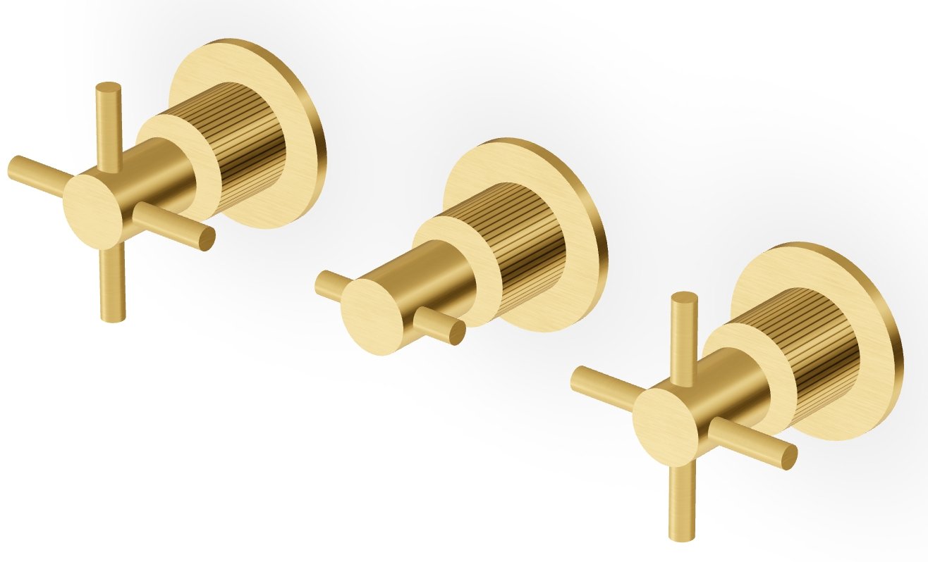 Zucchetti Helm baterie lavoar ascuns auriu ZHM695.XP41G2