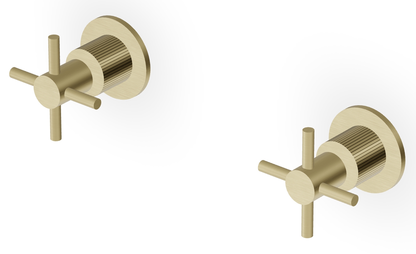 Zucchetti Helm baterie de duș ascuns auriu ZHM738.XP31G2