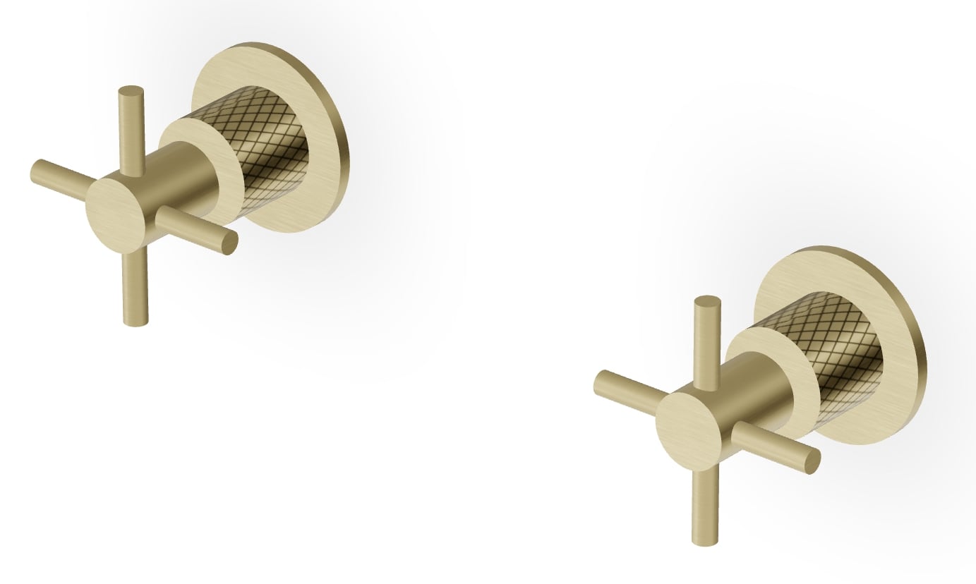 Zucchetti Helm baterie de duș ascuns auriu ZHM738.XP31G3