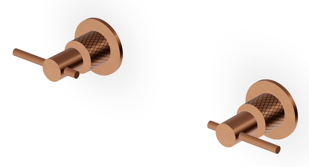 Zucchetti Helm baterie de duș ascuns cupru ZHL738.XP91G3