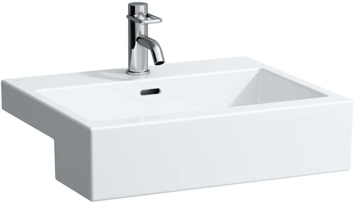 Laufen Living City lavoar 55x46 cm dreptunghiular de blat alb H8134320001041