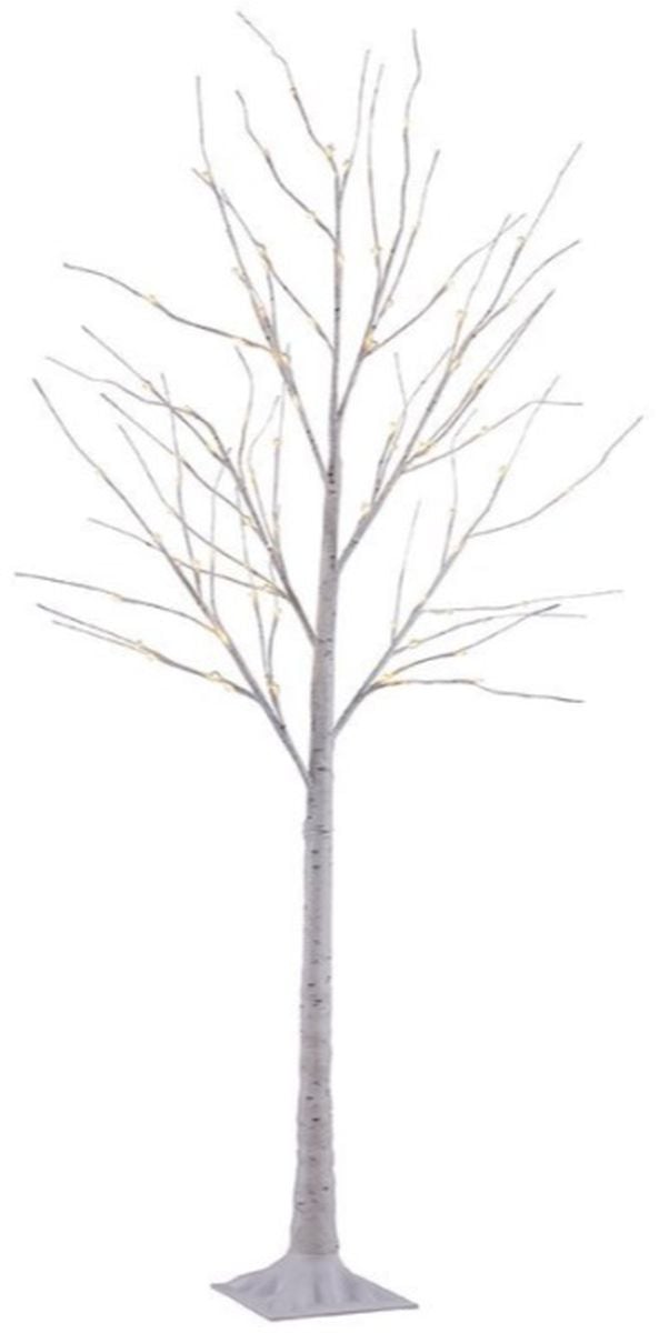 Just Light Birch lampă podea de exterior x0.03 W alb 86141-16