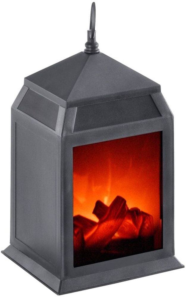 Just Light Chimney veioză 1x0.6 W negru 86220-18