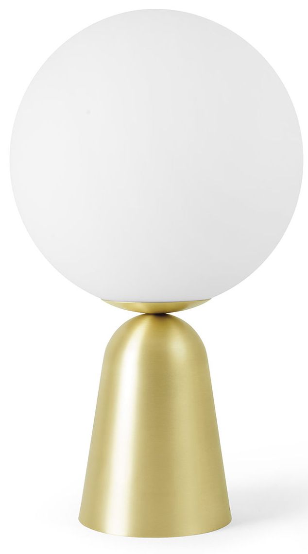 Miloox Lunar veioză 1x40 W alb-auriu 1744.151