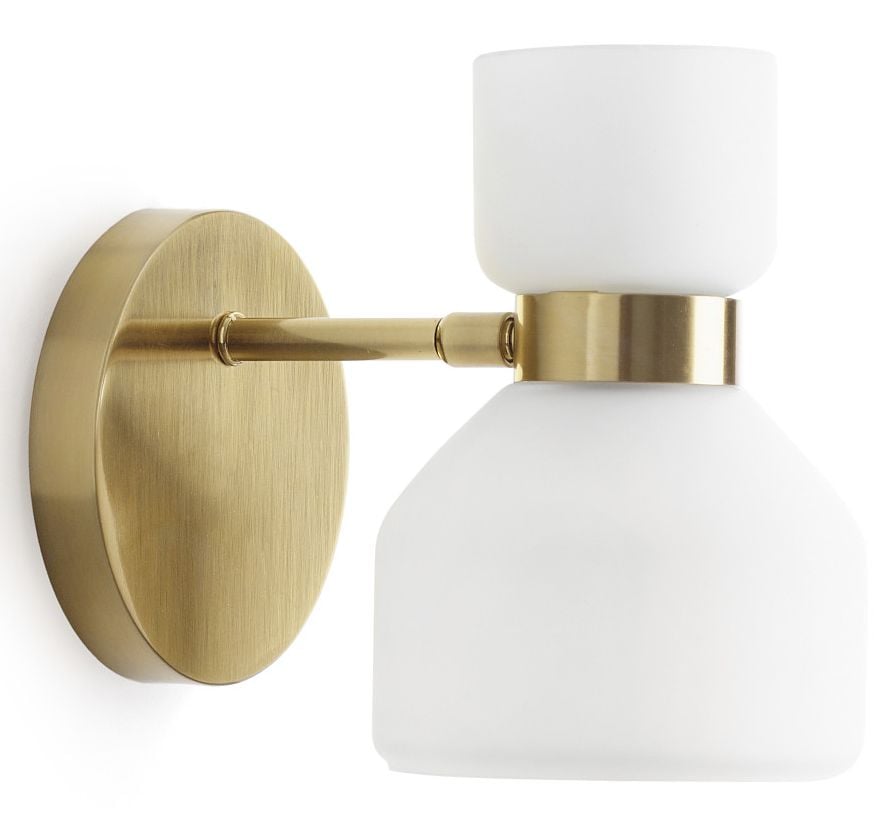 Miloox Fifty lampă de perete 1x40 W alb-auriu 1744.17